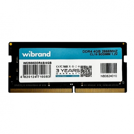 DDR4 Wibrand 4GB 2666MHz CL19 SODIMM