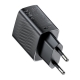 Мережевий зарядний пристрій ACEFAST A98 PD30W GaN (USB-C+USB-A) charger Black