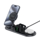 Бездротовий зарядний пристрій ACEFAST E19 Qi2 desktop 3-in-1 wireless charging holder Black