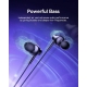 Навушники Baseus Encok CZ11 Wired Earphones Cluster Black