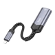 Кабель-перехідник UA26 iP ethernet adapter(100 Mbps) Metal Gray