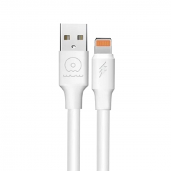 Кабель WUW-X169 USB Lightning 5А white