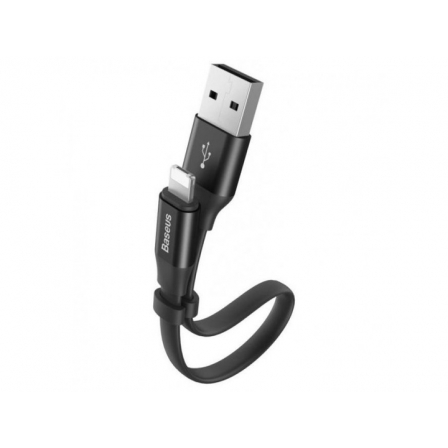 Кабель Baseus Nimble Lightning 2.0 A 0.23 м Black (CALMBJ-B01)