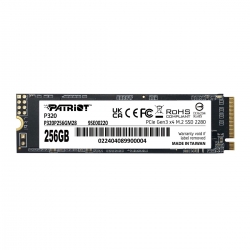 SSD M.2 Patriot P320 256GB NVMe 2280 Gen3.0 x4 3D TLC