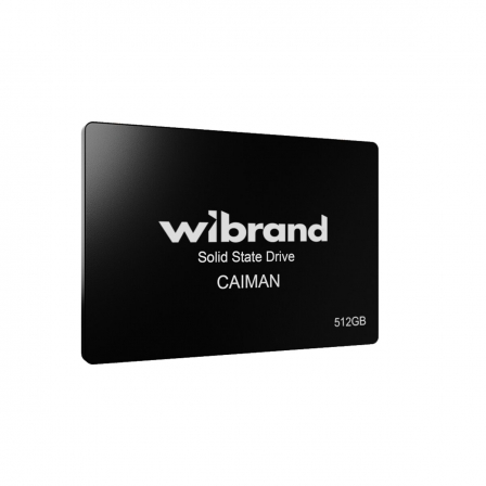 SSD Wibrand Caiman 512GB 2.5" 7mm SATAIII Bulk