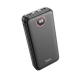 Зовнішній акумулятор (Power Bank) Hoco DB35 Painted 20000mAh Black