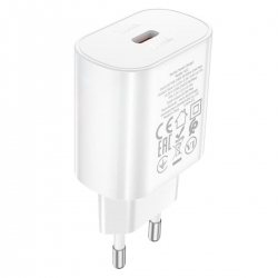 Мережевий зарядний пристрій HOCO N22 Jetta PD25W charger White