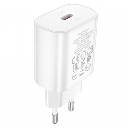 Мережевий зарядний пристрій HOCO N22 Jetta PD25W charger White