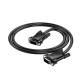 Кабель HOCO US11 VGA male to VGA male HD data cable(L1M) Black