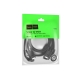 Кабель HOCO US11 VGA male to VGA male HD data cable(L1M) Black