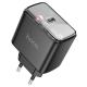 Мережевий зарядний пристрій HOCO CS41A Smart single port PD35W charger(EU) Black