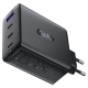 Мережевий зарядний пристрій ACEFAST A94 PD100W GaN (3*USB-C+USB-A) charger  Black