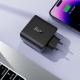 Мережевий зарядний пристрій ACEFAST A94 PD100W GaN (3*USB-C+USB-A) charger  Black