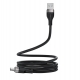 Кабель ACEFAST C11-04 USB to Type-C 3A, 1.2m,  nylon + PVC, zinc connectors, Black