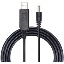 Кабель перетворювач USB-DC 5v-9v (1m)