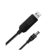 Кабель перетворювач USB-DC 5v-9v (1m)