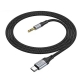 Аудiокабель HOCO UPA26 Fresh digital audio conversion cable Type-C Black