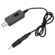 Кабель перетворювач USB-DC 5v to 9v/12v (1m) + перехідник 3.5mm