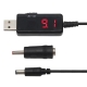 Кабель перетворювач USB-DC 5v to 9v/12v (1m) + перехідник 3.5mm