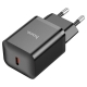 Мережевий зарядний пристрій HOCO N27 Innovative single port PD20W charger Black