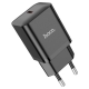 Мережевий зарядний пристрій HOCO N27 Innovative single port PD20W charger Black