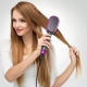 Гребінець для випрямлення волосся з цифровим дисплеєм HOCO HP44 Electric straightening hair comb with digital display(EU) Rose r