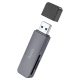 Картрідер HOCO HB45 Spirit 2-in-1 USB 3.0 card reader Metal Gray