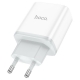 Мережевий зарядний пристрій HOCO C104A Stage single port PD20W charger White