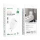 Мережевий зарядний пристрій BOROFONE BN9 Reacher PD35W dual port(2C) charger(EU) White