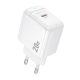 Мережевий зарядний пристрій BOROFONE BAS43A Potential single-port PD20W charger(EU) White