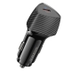 Автомобільний зарядний пристрій BOROFONE BZ31B Solid single-port PD30W car charger Black