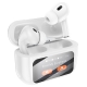 Навушники BOROFONE BW76 Brocade true wireless ANC noise reduction touch screen BT headset Champagne White