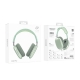 Навушники BOROFONE BO22 Plus Elegant BT headphones Green