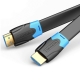 Кабель Vention Flat HDMI Cable 1.5M Black