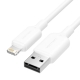 Кабель Vention USB 2.0 Type-A Male to Lightning Male 2.4A Cable 1M White PVC Type