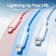 Кабель Vention USB 2.0 Type-A Male to Lightning Male 2.4A Cable 1M White PVC Type