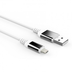 Кабель Reptile USB — microUSB Iphone 2А White