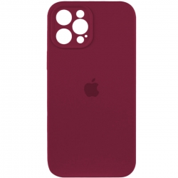 Чохол для смартфона Silicone Full Case AA Camera Protect for Apple iPhone 11 Pro Max 35,Maroon