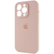 Чохол для смартфона Silicone Full Case AA Camera Protect for Apple iPhone 14 Pro 15,Pink Sand