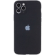 Чохол для смартфона Silicone Full Case AA Camera Protect for Apple iPhone 12 Pro Max 14,Black