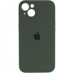 Чохол для смартфона Silicone Full Case AA Camera Protect for Apple iPhone 14 40,Atrovirens