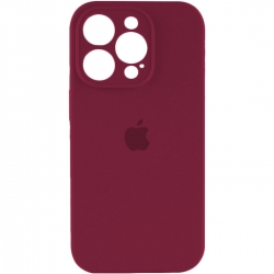 Чохол для смартфона Silicone Full Case AA Camera Protect for Apple iPhone 15 Pro 47,Plum