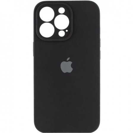 Чохол для смартфона Silicone Full Case AA Camera Protect for Apple iPhone 13 Pro Max 14,Black