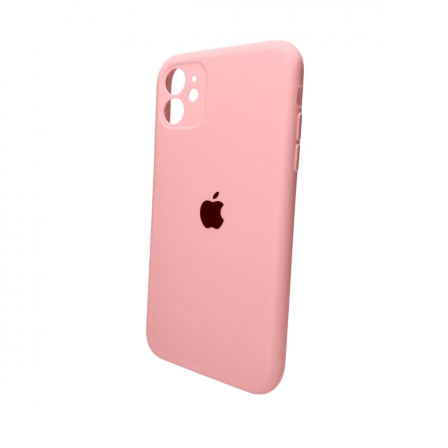 Чохол для смартфона Silicone Full Case AA Camera Protect for Apple iPhone 11 Pro Max кругл 41,Pink