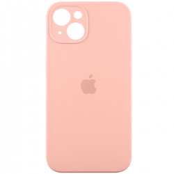 Чохол для смартфона Silicone Full Case AA Camera Protect for Apple iPhone 14 37,Grapefruit