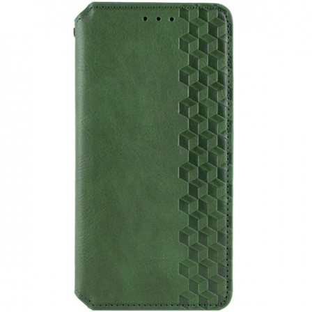 Чохол-книжка для смартфона Rubic Leather for Xiaomi Redmi 13C 4G/POCO С65 Green