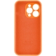 Чохол для смартфона Silicone Full Case AA Camera Protect for Apple iPhone 14 Pro Max 52,Orange