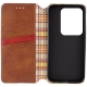 Чохол-книжка для смартфона Rubic Leather for Xiaomi Redmi Note 13 Pro 5G/POCO X6 5G Brown