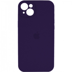 Чохол для смартфона Silicone Full Case AA Camera Protect for Apple iPhone 14 59,Berry Purple