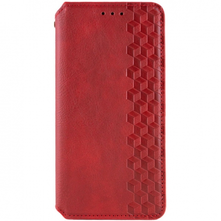 Чохол-книжка для смартфона Rubic Leather for Xiaomi Redmi Note 13 4G Red